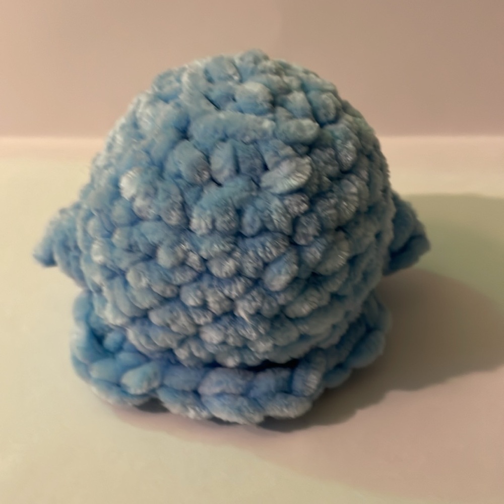 Crochet blue ghost - Picture 2 of 2